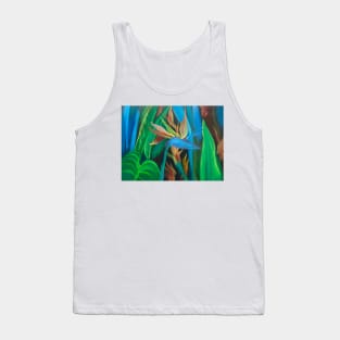 Tropical Bird of Paradise Tank Top